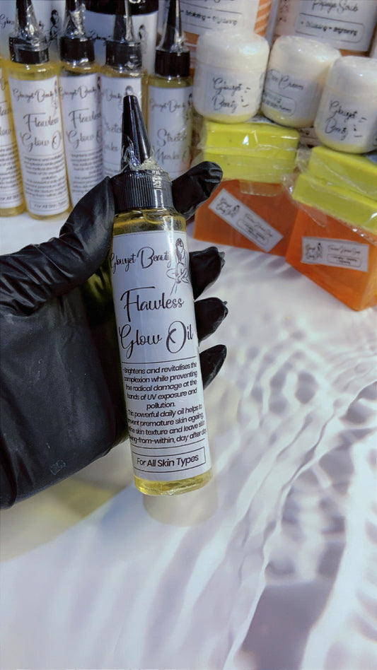 Body glow oil